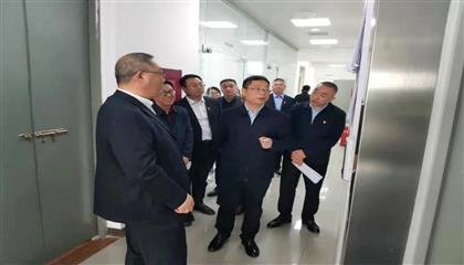 市委常委、組織部長(zhǎng)張鵬飛蒞臨遂寧興業(yè)集團(tuán)調(diào)研